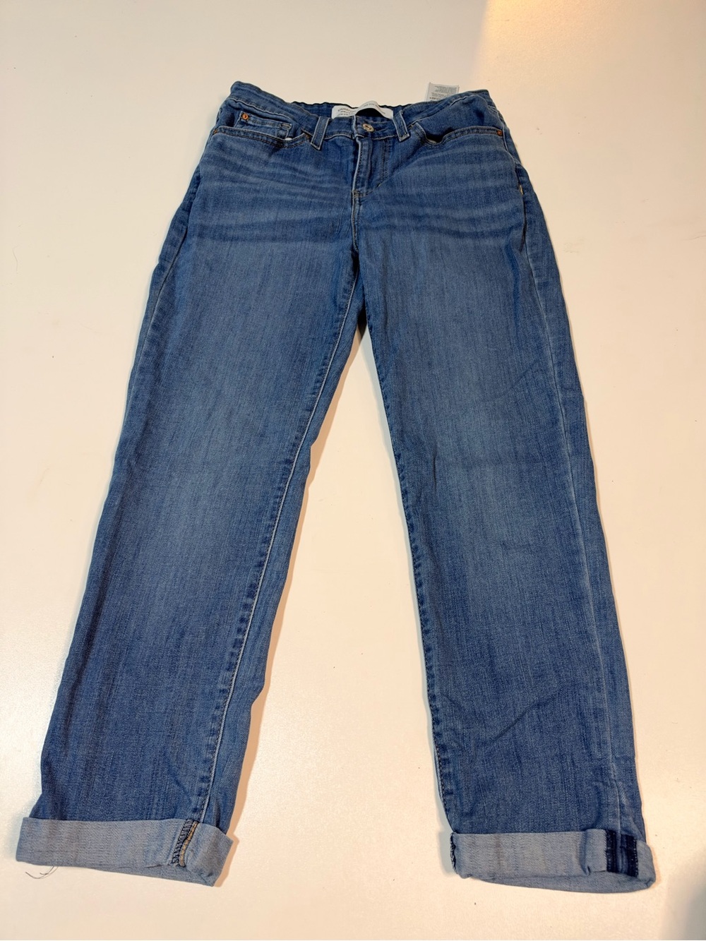 Levi's Signature Mid Rise Boyfriend Jeans Blue size 6